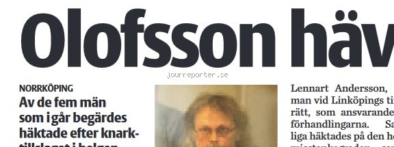 Clark Olofsson häktad i Norrköping